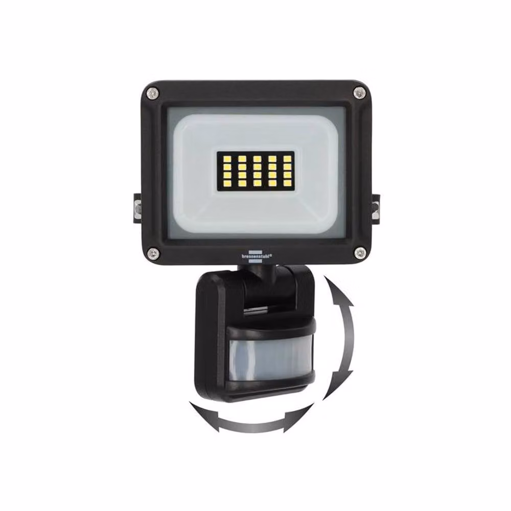 Brennenstuhl Jaro 1060 LED Outdoor Floodlight, 10W, 1150 Lumens, Black – 6
