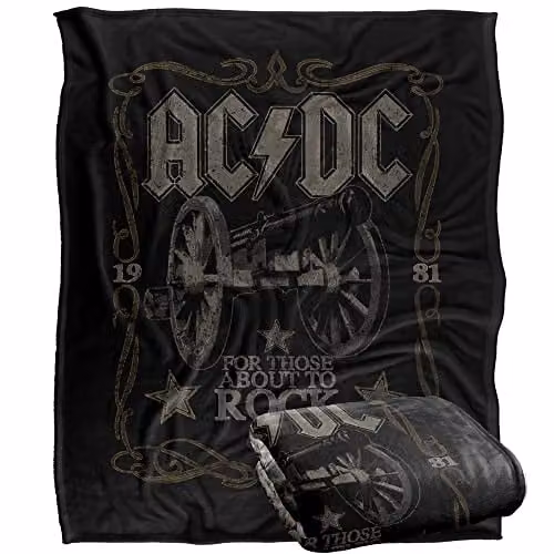LOGOVISION White Fluffy Microfibre Fleece Throw Blanket, W/D/H: 152 x 127 x 1 cm