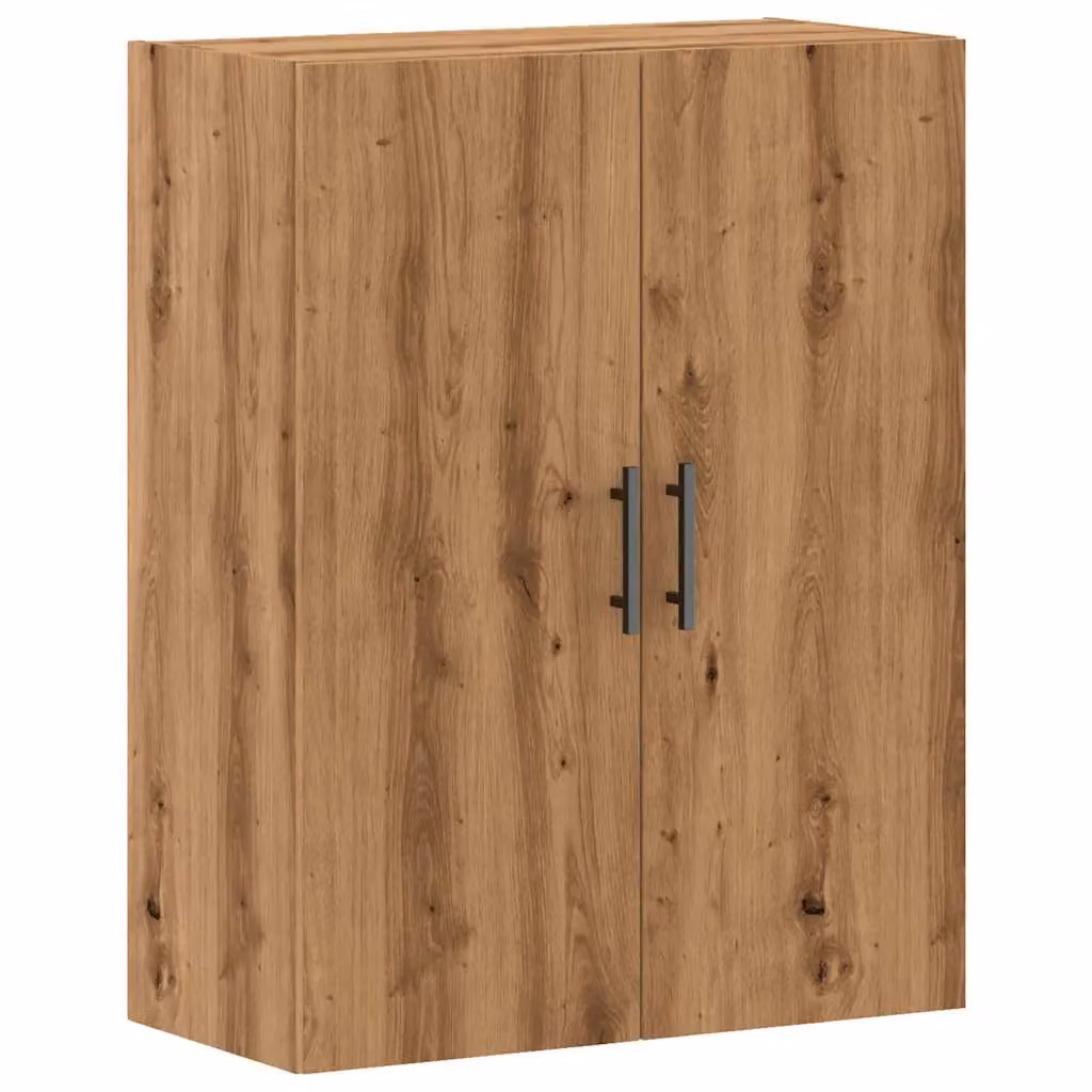 Berkfield Home Artisan Oak Wall Mounted Cabinet in Brown, W/D/H: 69.5 x 34 x 90 cm – 2