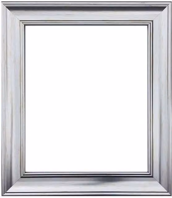 Frames by Post Scandi Single Rectangular Photo Frame in Silver, 17.78 x 12.7 cm