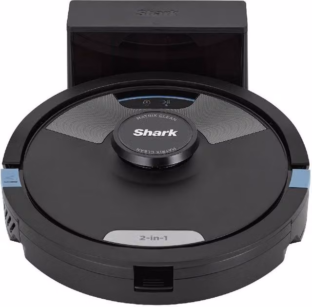 SharkNinja Matrix Plus 2-in-1 Robot Vacuum and Mop with App Control in Black