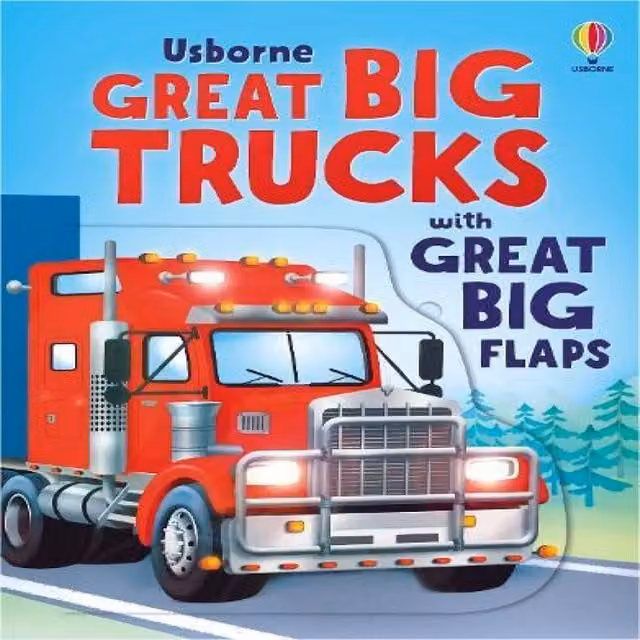 Alice Beecham Great Big Trucks Board Book, Multicolour