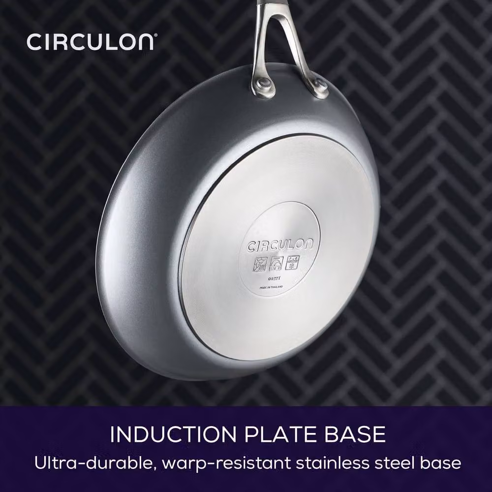 Circulon ScratchDefense Extreme Non Stick Frying Pan, Grey, 21.5 cm – 4