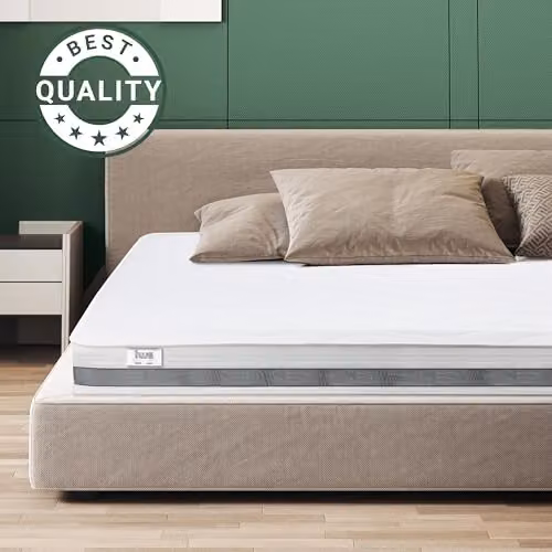 The White Stone Antibacterial Waterfoam Mattress in White, Height: 16 cm, W/D/H: 90 x 190 x 16 cm – 5