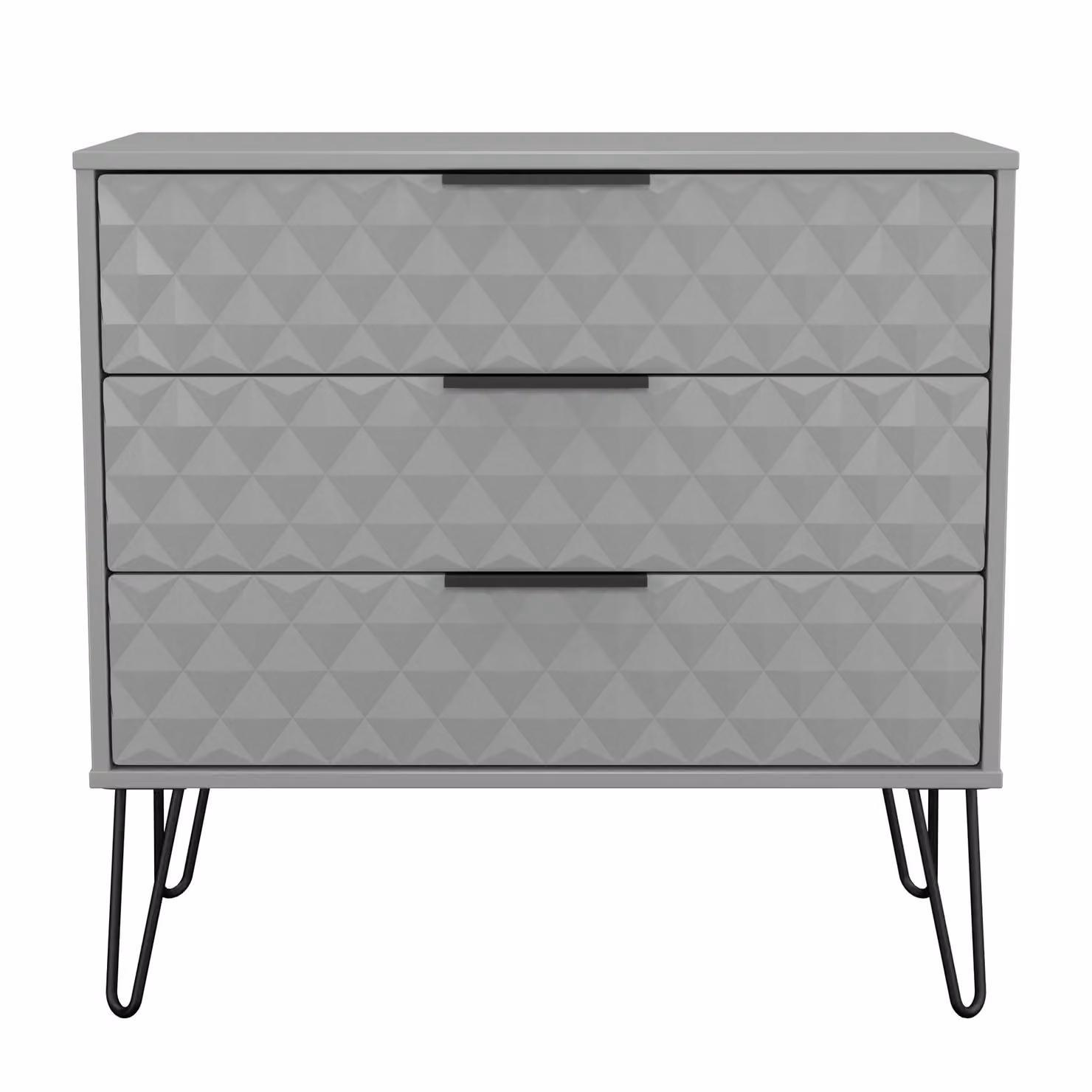 2 U Islay Ready Assembled 3 Drawer Chest in Dark Grey – 2