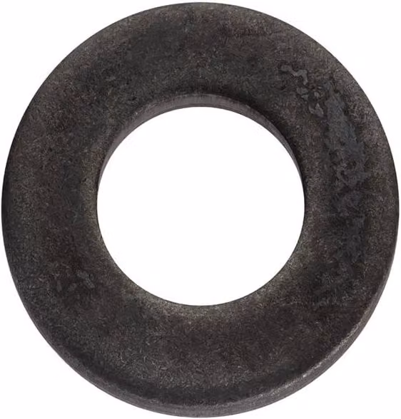 Unifix Black Flat Washers, 1 inch, Box of 500