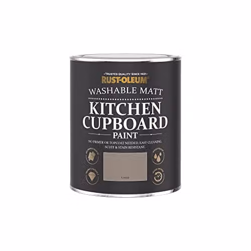 Rust-Oleum Brown Kitchen Cupboard Paint in Matt Finish - Cocoa 750ml – 4