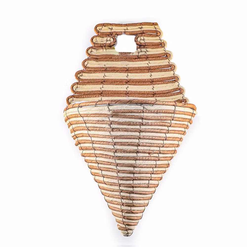 Voltico Corn Rope Hanging Planter and Wall Torch in Beige – 2