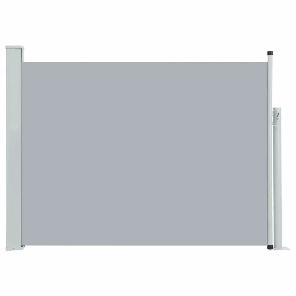 Berkfield Home Patio Retractable Side Awning in Grey, W/D/H: 500 x 100 x 100 cm – 2