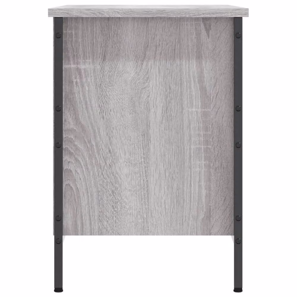 Berkfield Home Grey Sonoma Shoe Cabinet W/D/H: 69 x 35 x 50 cm – 4