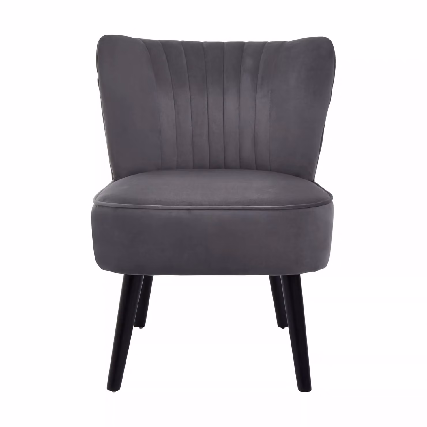 Orsina Grey Velvet Tub Chair by Interiors by Premier – 2