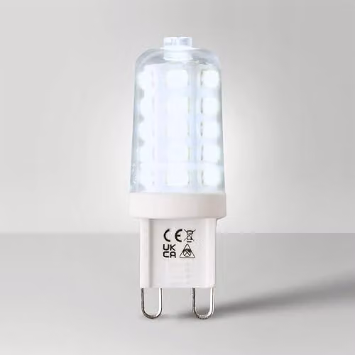 MiniSun 3W Dimmable G9 LED Capsule Light Bulb, 280 Lumens, 6000K Cool White