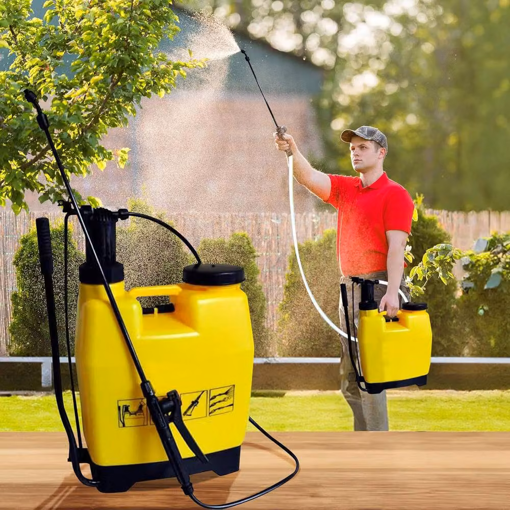 BARGAINS-GALORE 16 l Manual Knapsack Pressure Sprayer in Yellow – 2