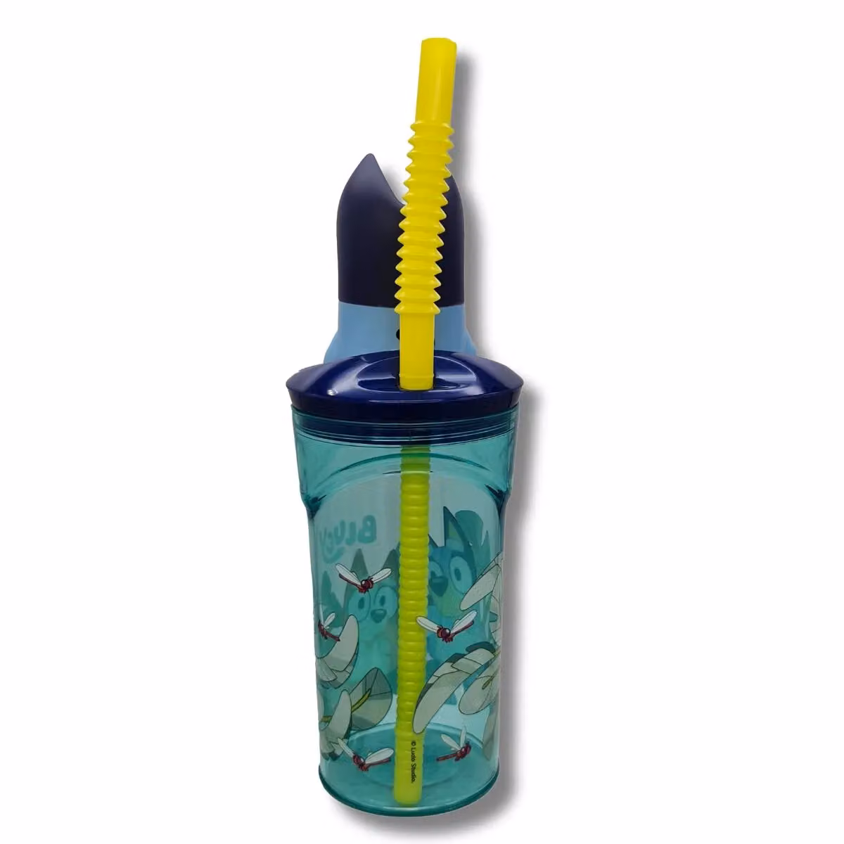 Bluey Reusable Straw Tumbler Set in Blue – 4