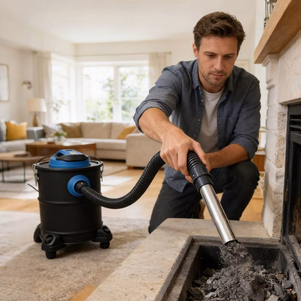 Spector 1200W Ash Vacuum Cleaner with 20L Metal Canister, HEPA Filter and Blower Function in Black – 3