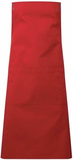 Premier Swap & Pop Customizable Full Apron in Red