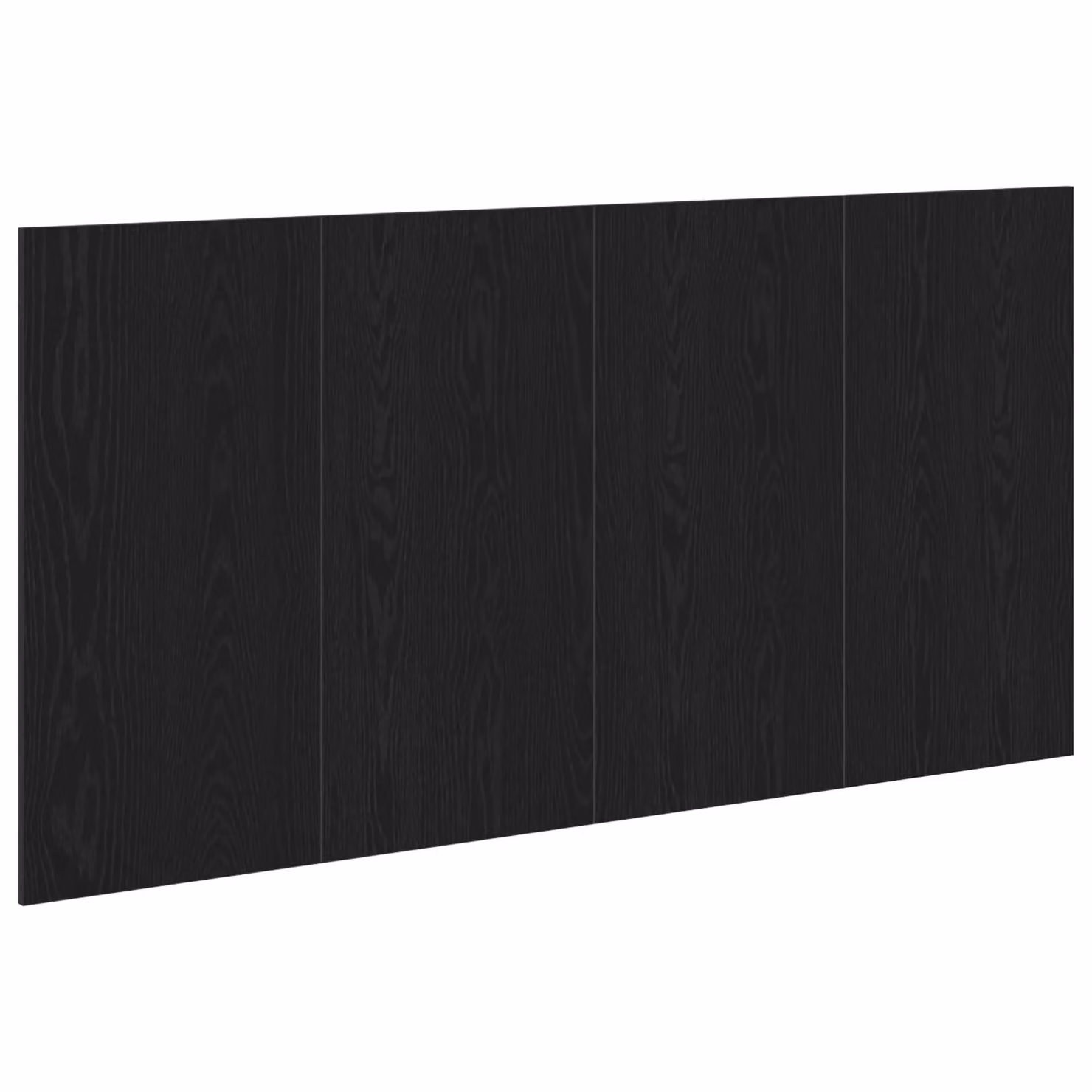 Berkfield Home Black Oak Headboard in Matt Engineered Wood, W: 160 cm, D: 1.5 cm, H: 80 cm – 2