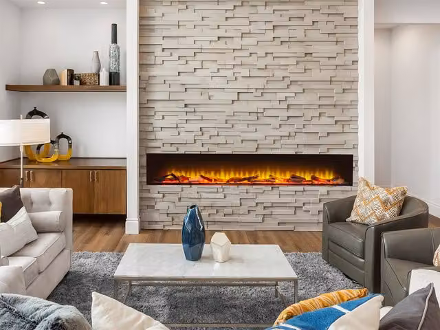 Acantha Aspire 200 Fully Inset Media Wall Electric Fire in Black