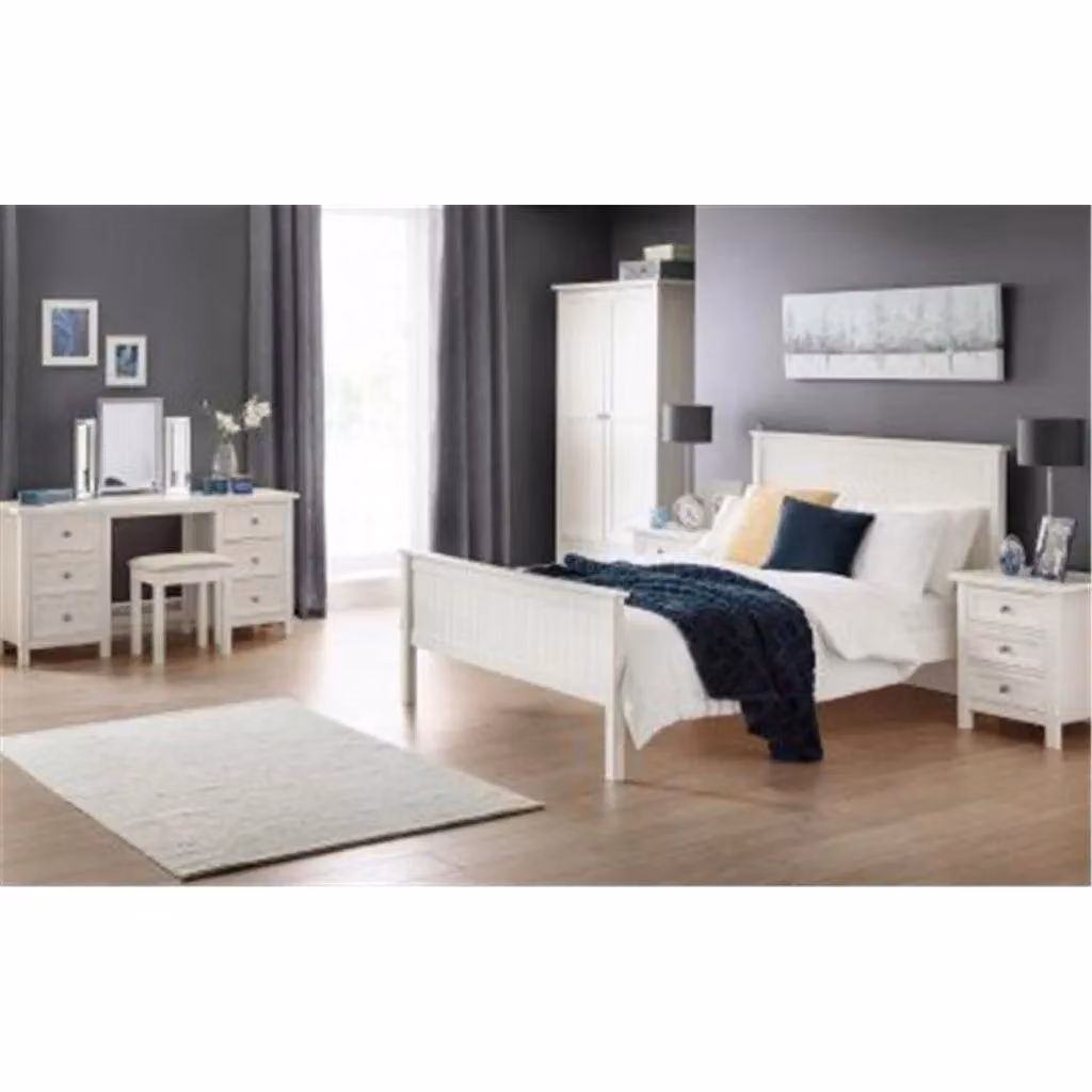 Ashfield Premier White 3 Door Combination Wardrobe with Internal Shelves – 2