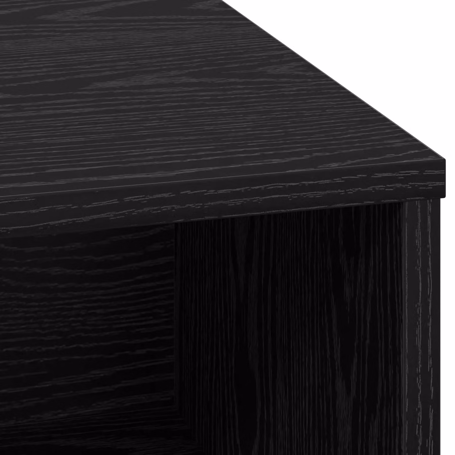 Berkfield Home Modern Black Oak Sideboard with Integrated LED Lighting, W/D/H: 75 x 34.5 x 71 cm – 7