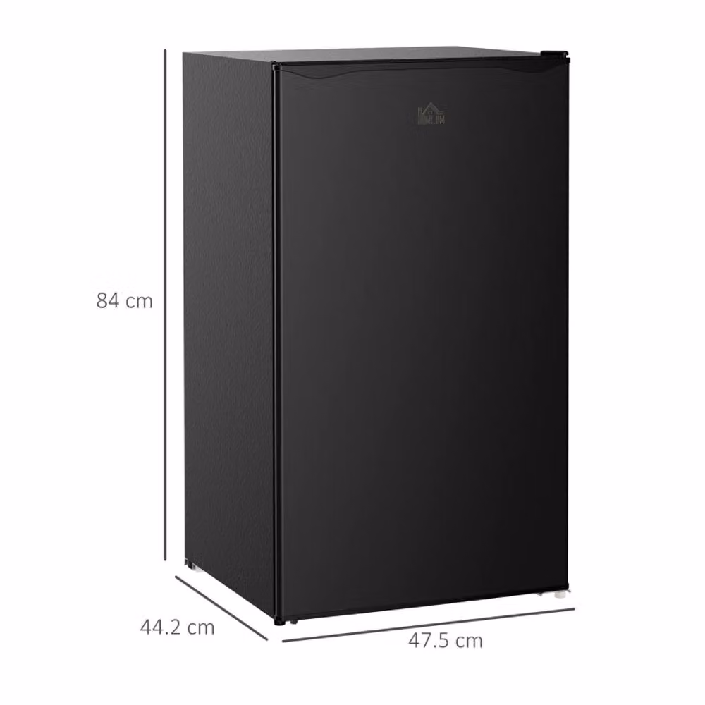 Rolipo 91 Litre Under Counter Fridge with Chiller Box and Zero Degree Zone, Black, Width: 47.5 cm – 3