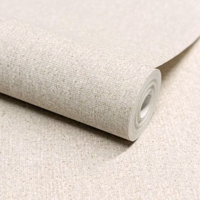 Grandeco Boutique Monroy Semi Plain Embossed Wallpaper in Grey and Petrol