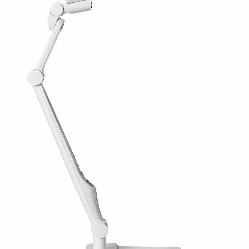 Wyld and Coco White Desk Lamp with Adjustable Rotating Arm and Stepless Dimmer – 2