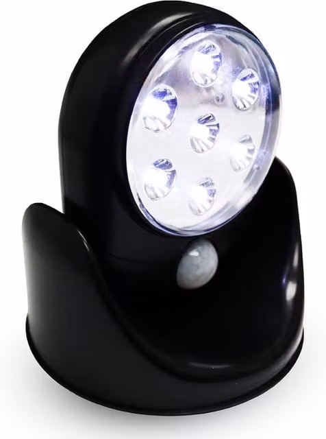 Neel Blue Black Cordless Dummy CCTV Camera with 7 LED Lights and Motion Sensor – 1