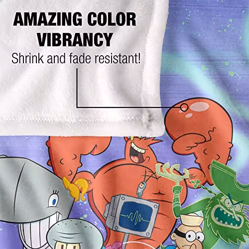 LOGOVISION White Super Soft Fleece Throw Blanket for Children, W/D/H: 152 x 127 cm – 3