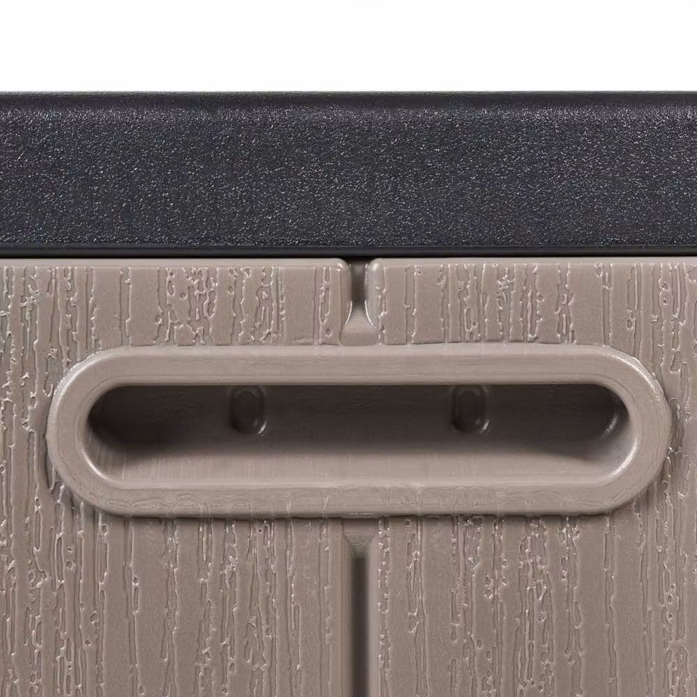 Wyld and Coco Brown Plastic Outdoor Storage Box W: 116 cm, D: 60 cm – 7