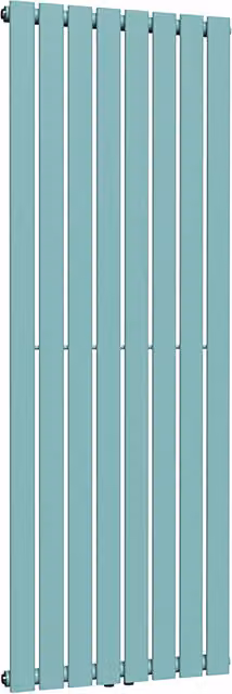 Lux Heat Caribbean Sea Coloured Vertical Radiator, H 160 cm x W 56 cm