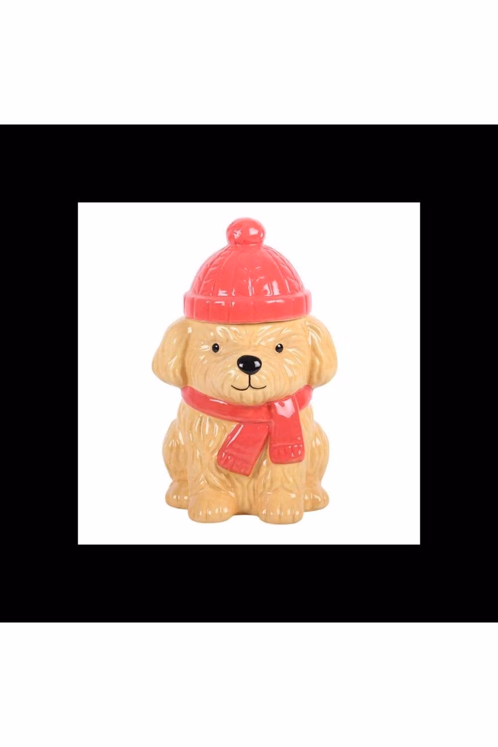 KDMD Winter Puppy Ceramic Wax Warmer and Oil Burner in Beige – 2