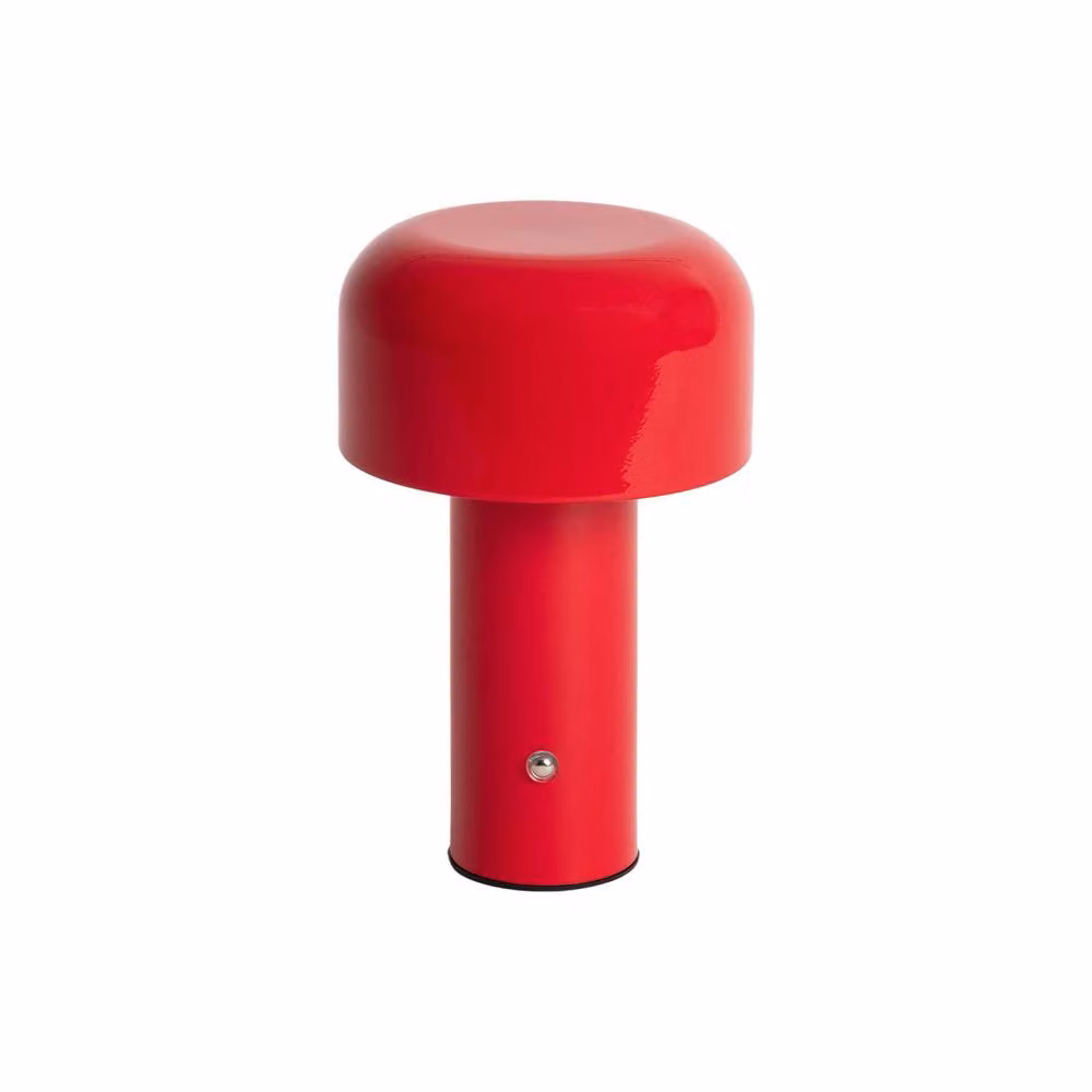 sweeek LED Metal Table Lamp in Red, Diameter: 13 cm – 2
