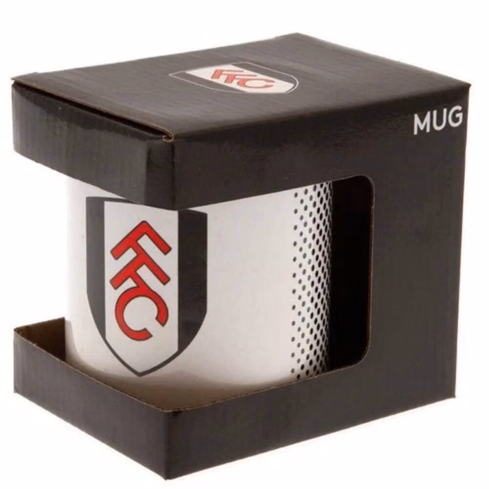 Fulham FC Fade Ceramic Mug, White, 325 ml – 3