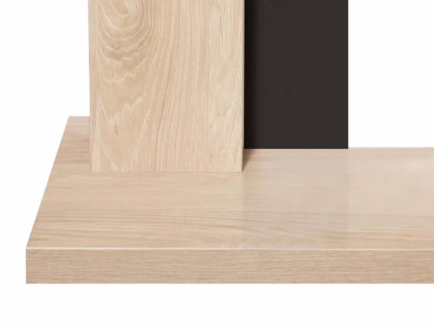 Adam Fires & Fireplaces Malmo Fireplace in Oak and Black – 4