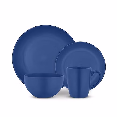 Tower 16 Piece Blue Stoneware Dinner Set – 1