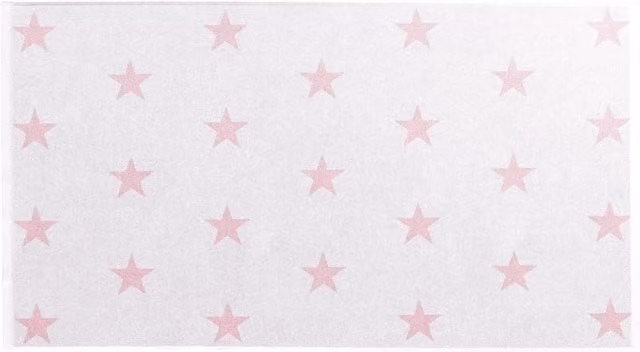Helena Springfield Star Cotton Bath Mat in Pink
