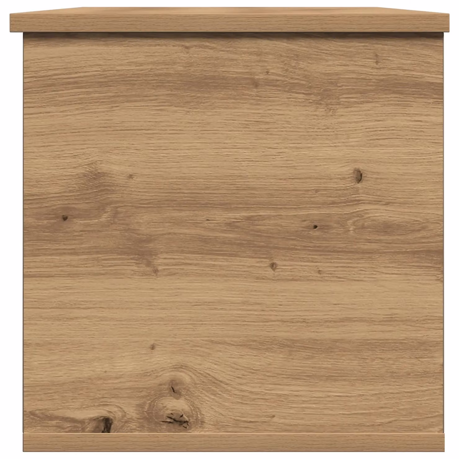 Berkfield Home Artisan Oak Storage Box in Brown, W/D/H: 102 x 35 x 35 cm – 3