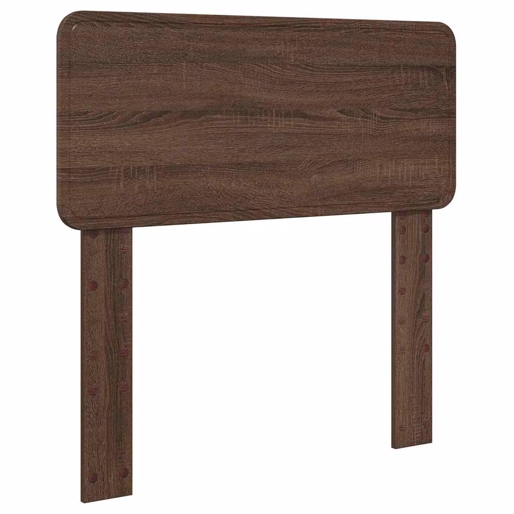 Berkfield Home Modern Storage Bed with Drawer in Brown Oak, W/D/H: 75 x 190 cm – 3