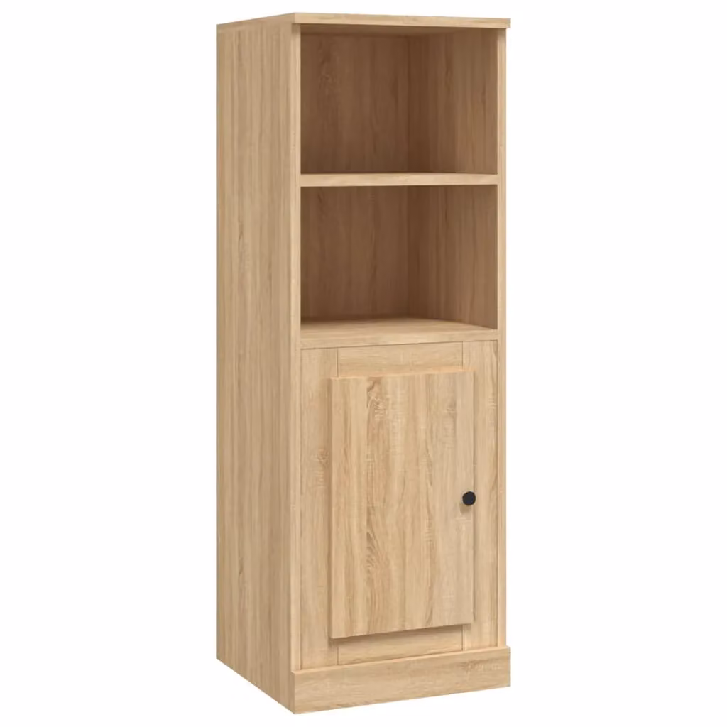 Berkfield Home Sonoma Oak Highboard in Brown, W/D/H: 36 x 35.5 x 103.5 cm – 2