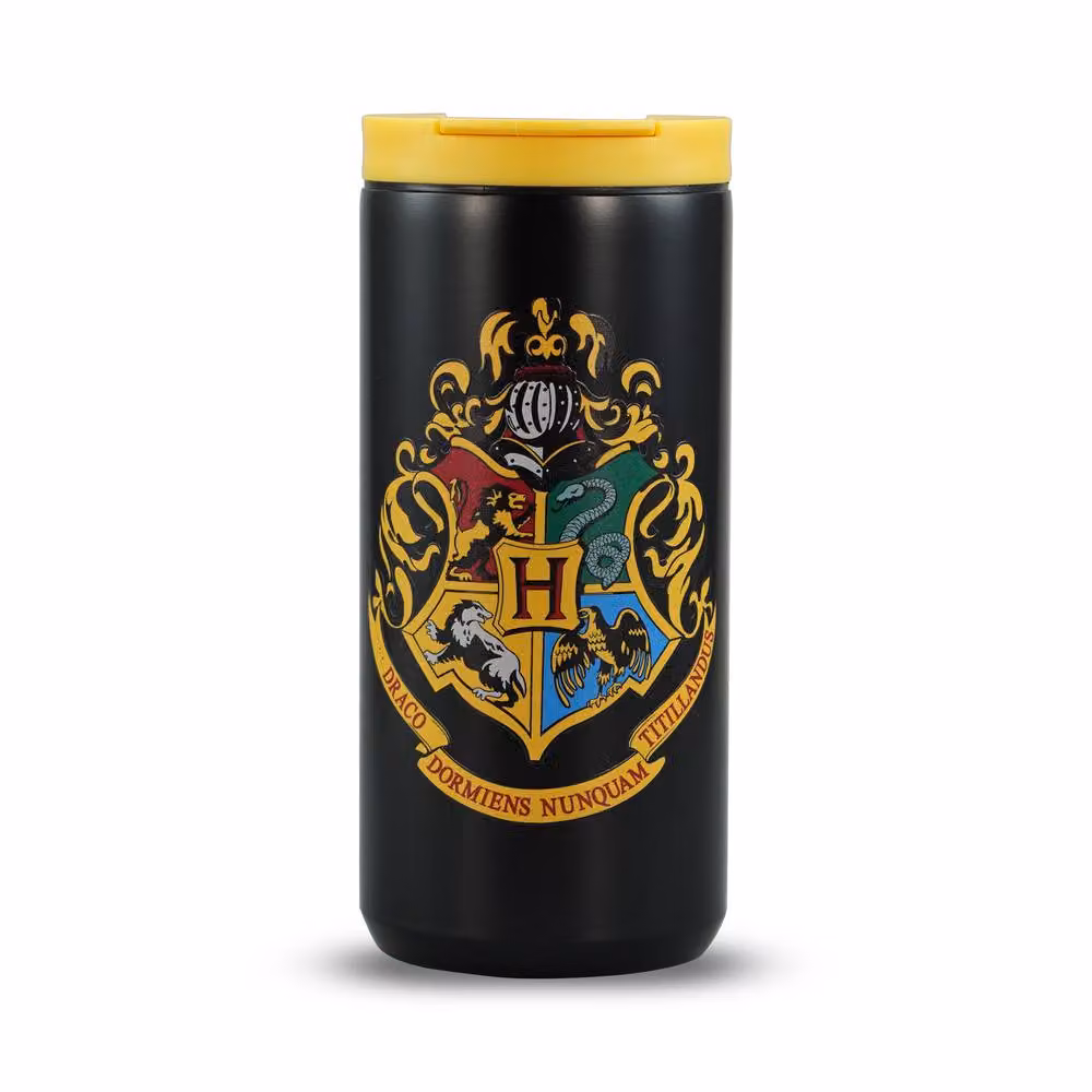 Harry Potter Hogwarts Double Walled Stainless Steel Travel Mug, 350ml, Black – 2
