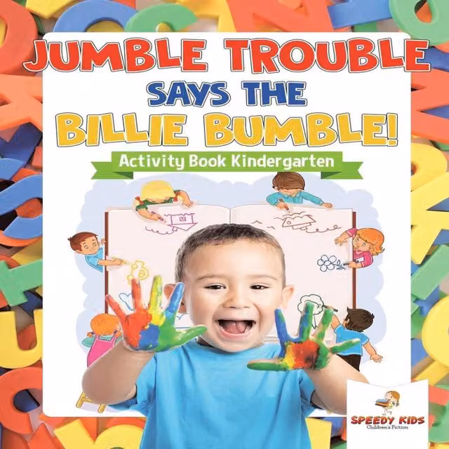 Speedy Kids Billie Bumble Jumble Trouble Activity Book for Kindergarten, Multicolour Paper Edition
