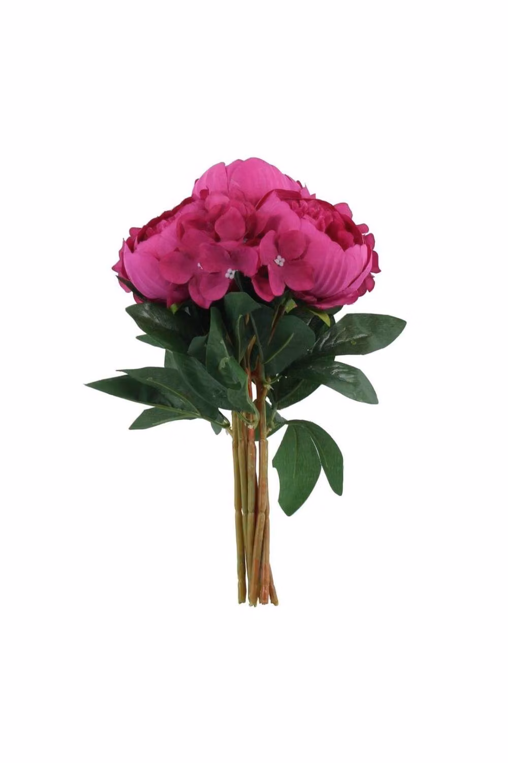 KDMD Arundel Romance Mixed Floral Bouquet in Red and Pink, 2 Pack, Height: 28 cm – 3