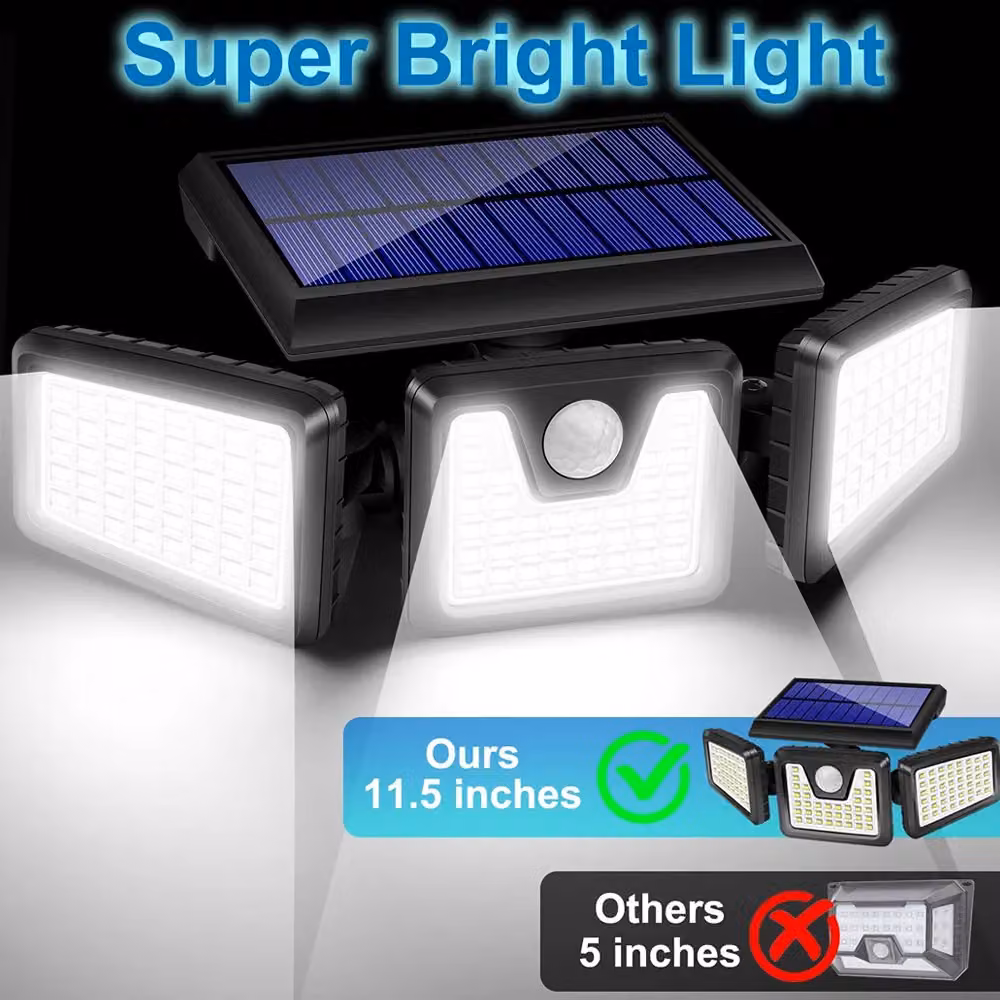 ENER-J Solar Motion Sensor LED Wall Light, White, W/D/H: 25 x 13 x 19 cm – 10