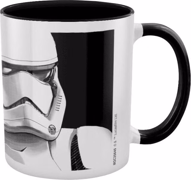 Disney Dark Stormtrooper Ceramic Mug in Black