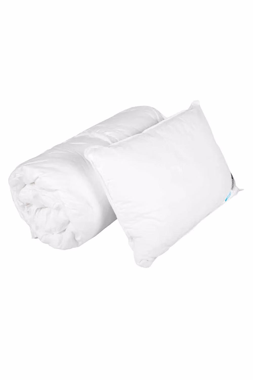 Homescapes Kids Goose Feather and Down Duvet and Pillow Set, White, 10.5 Tog, Duvet: W: 120 cm, L: 150 cm, Pillow: W: 40 cm, L: 60 cm – 3