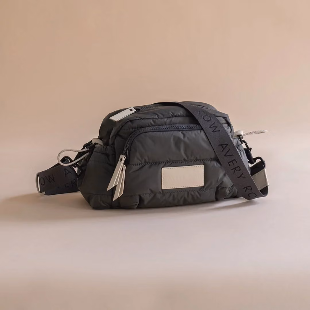 Avery Row Pram Organiser Shoulder Bag in Black – 2