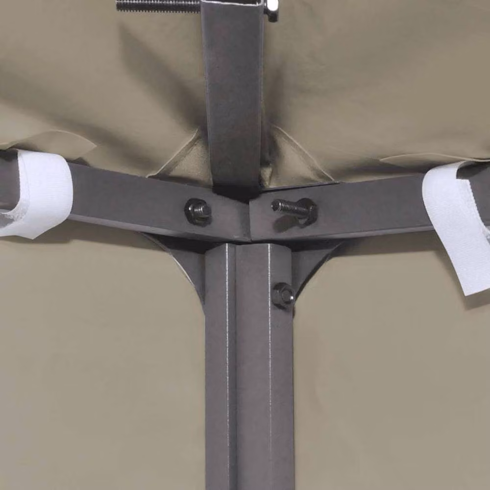 Berkfield Home Gazebo Top Cover, Beige, 3 x 3 m – 3