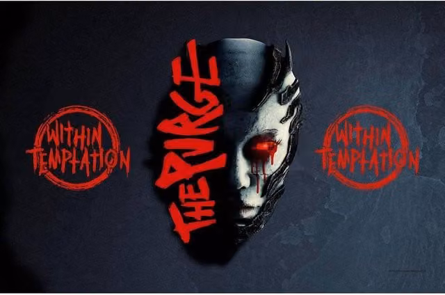 Within Temptation The Purge Black Textile Graphic Poster