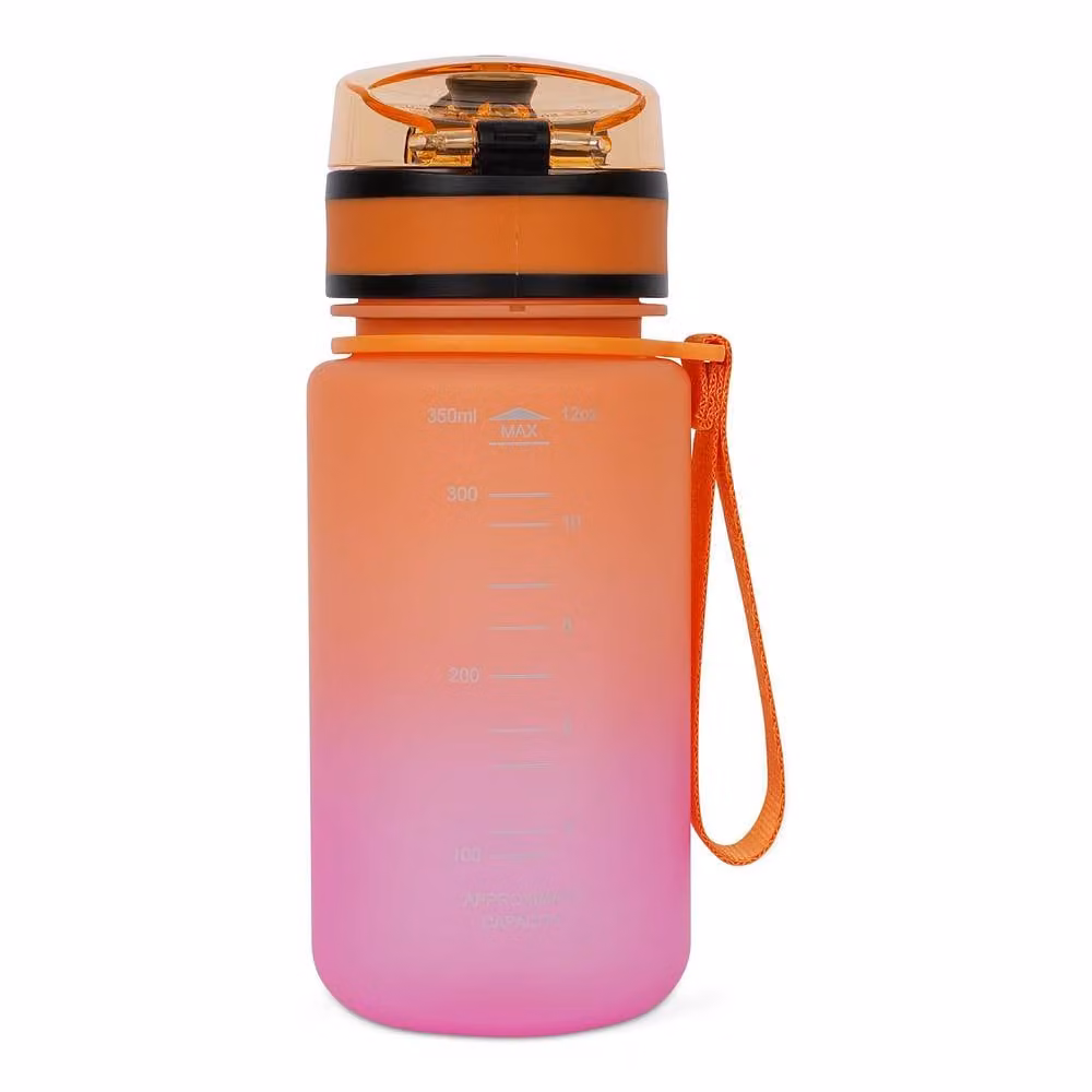 Regatta Tritan Flip Water Bottle, 350 ml, Orange and Pink – 2